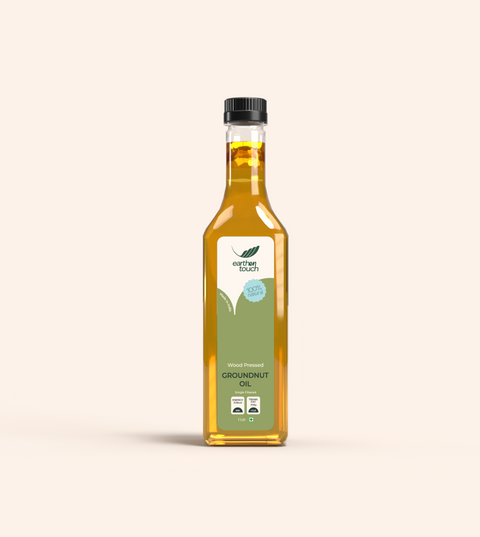 Wood Pressed Groundnut Oil – Nutrient-Dense, Pure & Wholesome
