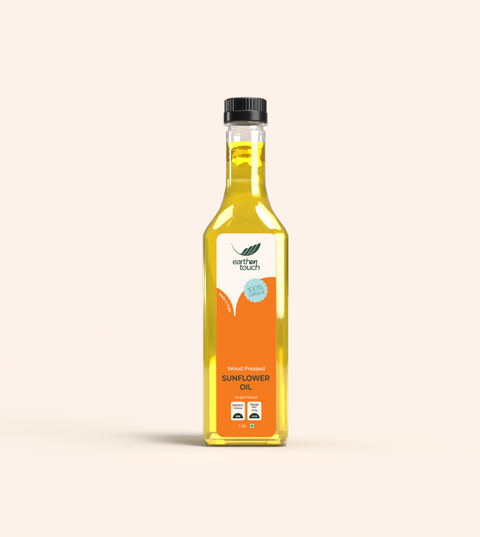 Wood Pressed Sunflower Oil – Light, Nutrient-Packed & Pure