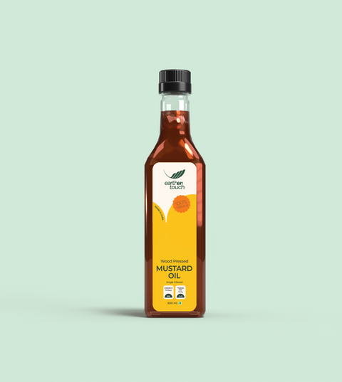 Wood Pressed Mustard Oil – Bold, Pure & Full of Goodness