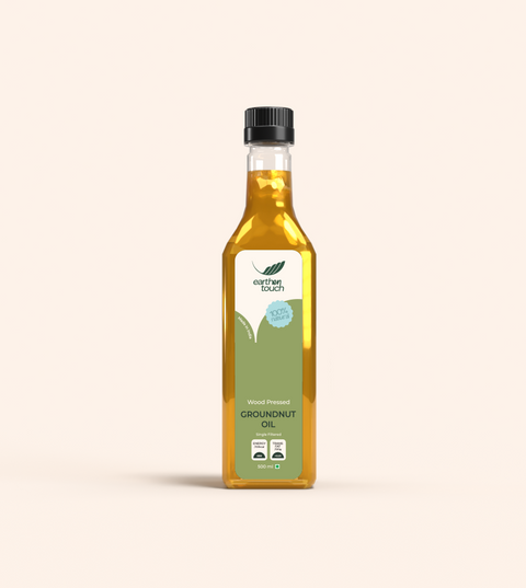 Wood Pressed Groundnut Oil – Nutrient-Dense, Pure & Wholesome