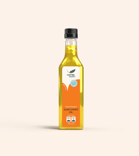 Wood Pressed Sunflower Oil – Light, Nutrient-Packed & Pure