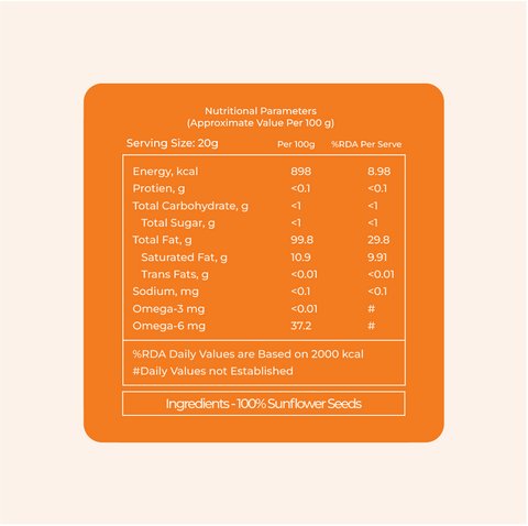 Wood Pressed Sunflower Oil – Light, Nutrient-Packed & Pure